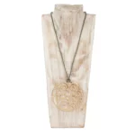 Collier Vague doré à l'or fin