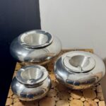 Cendrier lisse en aluminium