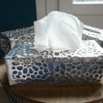 Boîte à mouchoirs aluminium