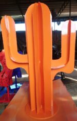 Cactus mexicain en métal 2 branches – Image 5