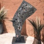 Tête de Cheval métal Pièces Mécaniques