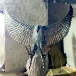 Grand Aigle en métal