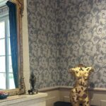 Buste femme alu doré sur socle Pauline – sculpture décorative artisanale en métal pour intérieur design