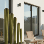 Cactus long en métal Conique