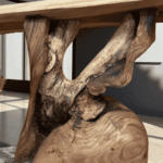racine Console en bois de manguier massif importée de Thaïlande