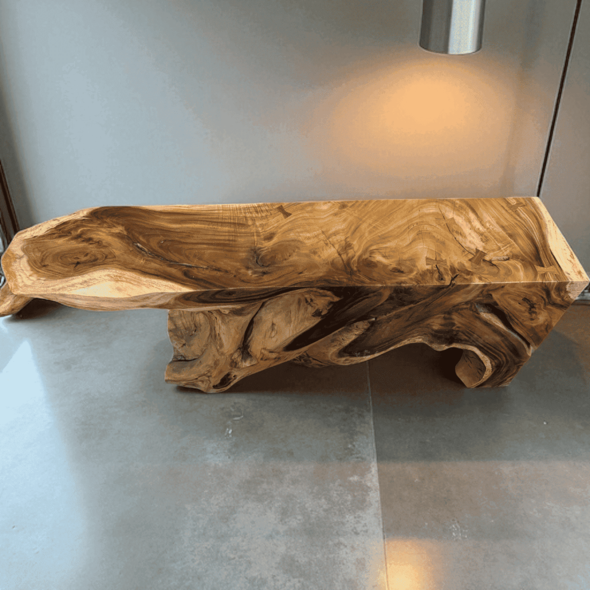 Console en bois de manguier bois de suar massif importée de Thaïlande