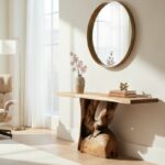 Console bois de Suar taille XL